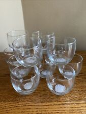 SET OF 12 Clear Glass 2-1/2