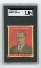 1932 U.S. Caramel Franklin D. Roosevelt Presidents SGC 1.5 FR (G) picture