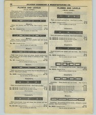 1927 PAPER AD 5 PG Blue Grass Stanley Tool Plumbs Levels Sand's Carpenter's Bobs picture
