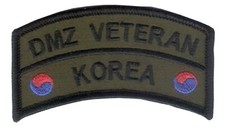 DMZ Tab - Republic of Korea Embroidered Tab - DMZ - Korean DMZ - 38th Parallel picture