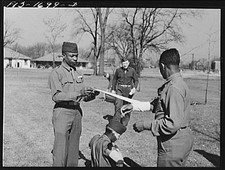 Chaplain Lorenzo Evans Joseph R Middleton Bandage Removal 1940s Military Care picture