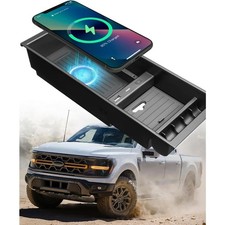 Universal Wireless Charger Center Console Organizer Tray for F-150 2009 picture