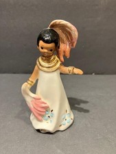 Vintage Josef Originals Little International Series AFRICA FIGURINE read picture