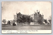 Stillwater Oklahoma A & M College Library Building Clarence Bassler N035 picture