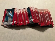 COMPLETE BASE SET: 2017 TOPPS STAR WARS: THE LAST JEDI (100 CARDS) picture