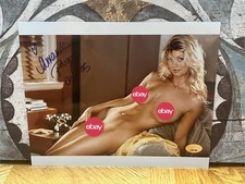AMANDA PAIGE SIGNED 8 X 10 PHOTO PLAYBOY PLAYMATE OCTOBER 2005 PSA DNA COA (B) picture