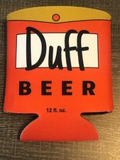 Simpsons Duff Beer Can Cooler Coozie picture