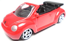 2021 MAISTO VOLKSWAGEN NEW BEETLE VW BUG RED CABRIOLET 1:64 DIECAST 2 3/4
