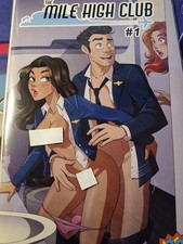 Mile High Club #1 sexy cover B by artist Djinn Black created by JC Comics picture