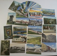 VERMONT STATE 50 POSTCARD HISTORIC PICTURESQUE LOT LINEN VT ONE LG LTR UNPOSTED picture