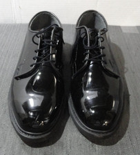 USGI BATES MILITARY AIR LITES PATENT LEATHER UNIFORM DRESS BLACK SHOES 10.5 picture