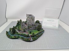Vintage Danbury Mint Blarney Castle Ireland 3D replica Diorama miniature W/COA picture