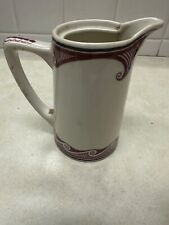 Vintage Syracuse China Santa Fe Railroad Dining Car Service Pitcher picture