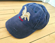 Y2K Bud Light New Distressed Navy Blue Cap picture
