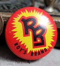 Vintage ROY'S BRAND ROY ROGERS Pinback Button 1950s picture