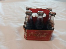 1940s Coca-Cola Bill’s Novelties Miniature 6 Pack Glass Bottles Milwaukee picture