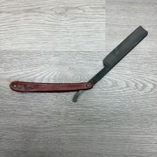 RED IMP EDGE Collectible Straight Razor with Red Handle USA Made By Case picture