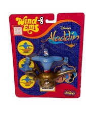 Vintage 1990's ALADDIN JusToys WIND EMS Disney GENIE Wind-Up Figure 21006 NEW picture