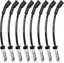 8PCS Spark Plug Ignition Wire Set for Chevy GMC 4.8 5.3 6.0 6.2 V8 picture