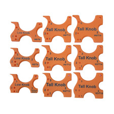 Stanley Hand Plane Knob Template 9-Piece Set for No 3 Through No 8 picture