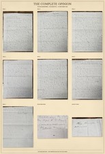 1845 Thomas Bradford Signed Legal Opinion Philadelphia Mechanics Bank 7 Pages picture