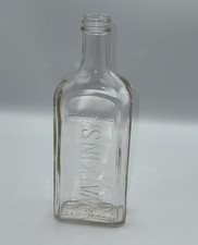 J.R Watkins Embossed Glass Bottle Early 20th Century, Vintage, Made In The USA picture