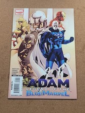Adam: Legend of the Blue Marvel 1 1st Issue 1st Blue Marvel & Anti Man KEY ISSUE picture