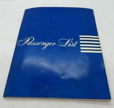 Original April 30 1953 SS United States Passenger List Brochure England to NY picture