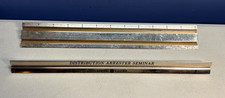 Vintage Vernadium Golden V-Rule Anodized Aluminum 12