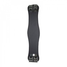 HORZE Extra Durable Flexible Neoprene Dressage Girth for Horses - Black - 28 picture