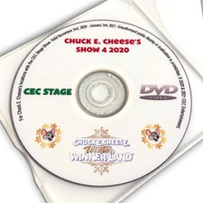 RARE: Chuck E. Cheese’s Show 4 2020 DVD – CEC Stage Winter Winnerland - HTF 🌟❄️ picture