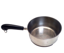 VTG 1801 Revere Ware 2 Quart Sauce Pan Copper Bottom No Lid Made in USA picture