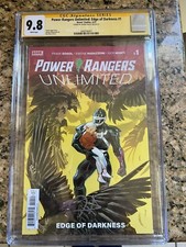 Power Rangers Unlimited Edge of Darkness 1 CGC 9.8 1st Phantom Ranger BOOM 2021 picture