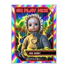 Big Baby 2025 Topps Pixar 30 Years of Toy Story #SPN-7 So Play Nice picture
