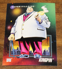 Kingpin Impel Marvel Universe Series 3 1992 Collector Card #130 picture