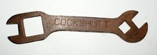 COCKSHUTT Plow Farm Implement Wrench Tool Brantford Canada Old Antique picture