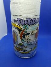 Vintage Hardee's Drinking Glass Tumbler The Flintstones First 30 Years 1964 (C7) picture
