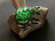 320g Genuine Burmese  Natural Old Jadeite Jade Rough Raw Stone Carving Gemstone picture
