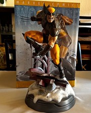Sideshow Collectibles Wolverine Brown Premium Format 1:4 Polystone Statue LE picture