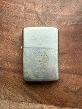 1947 Original  Vintage Zippo Lighter “Fisherman” 1937-1950 *RARE*  picture