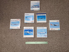 Vintage Herpa Wings 777, 777-200 Air India Aircraft ALL 7 Planes Mint in Box picture