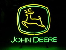 New Farm Equipment Garage Open Neon Light Sign 20
