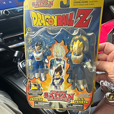 Irwin Toy Dragon Ball Z Secret Saiyan Warriors Vegeta S.S. Vegeta Figure picture