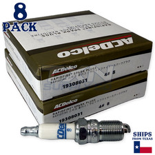 8 Pack GM ACDelco #8 RAPIDFIRE Platinum Spark Plugs picture