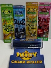 JUICY JAY WRAPS CIGAR ROLLER COMBO LEMON CAKE BLACKBERRY CHERRY PIE PINEAPPLE picture