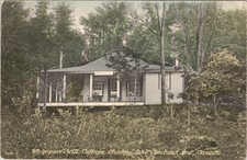 Whip Poor WILL Cabin Shadow Lake Norland Ontario Canada 1913 Postcard picture