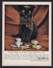 1960 BENRUS WATCHES Ad