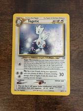 Togetic 16/111 Holo Rare Neo Genesis 2000 - Vintage Pokemon TCG picture