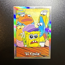 2025 Topps Chrome SpongeBob 25th Anniversary #81 Hi Kevin Refractor picture