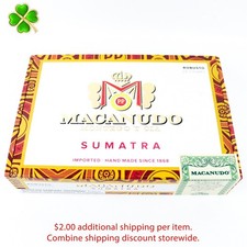 Macanudo Sumatra Robusto Empty Wood Cigar Box 8